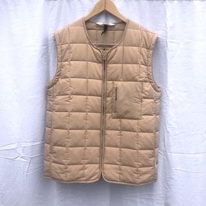 Rains Giron women’s tan puffy liner vest